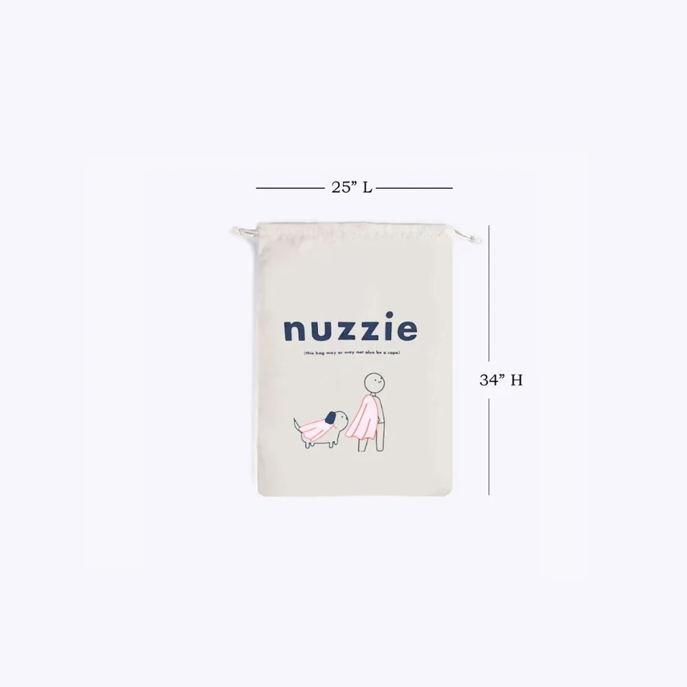 Nuzzie blanket STURDY XL Dust Bag, Laundry Bag, Multipurpose Storing Bag